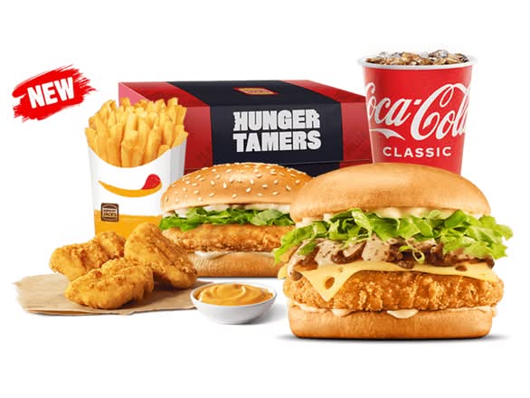 Large Bistro Jack's Fried Chicken Hunger Tamers