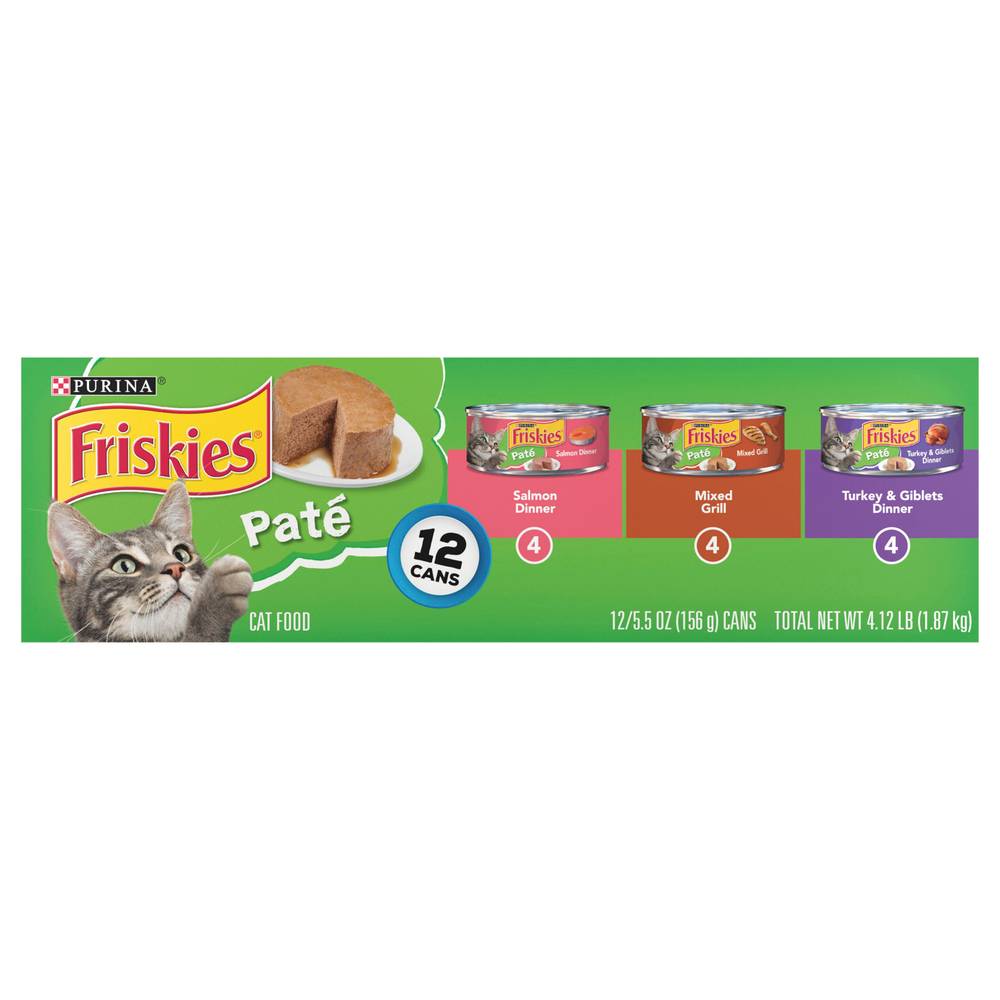 Friskies Assorted Paté Cat Food (4.12 lbs)