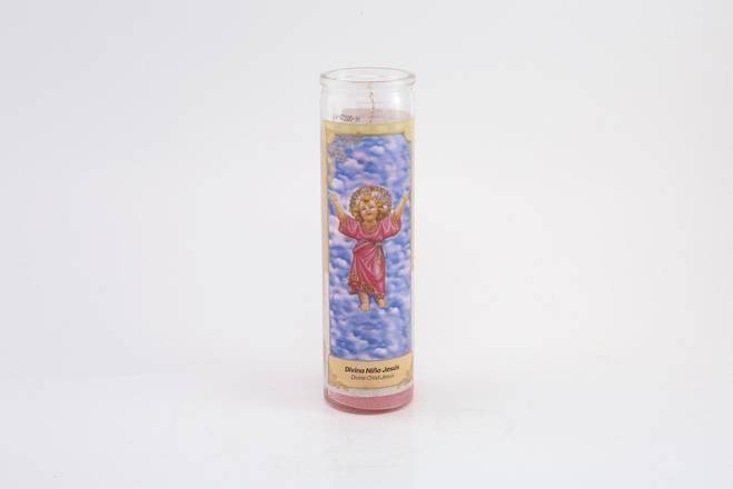 Religious Candles 8'' Divine Child Jesus Candle (1 ct)
