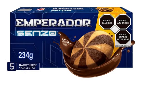 Gamesa · Galleta emperador senzo, chocolate (5 un)