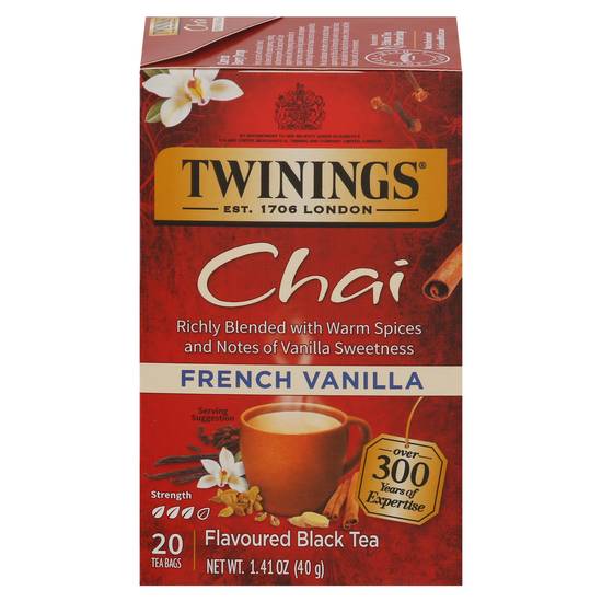 Twinings French Vanilla Chai Tea (1.41 oz)
