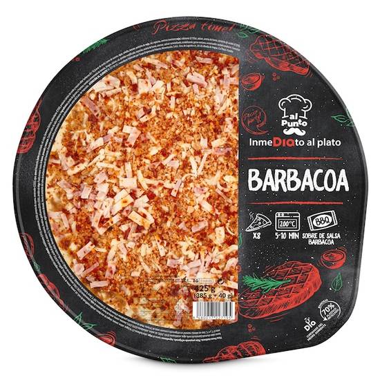 Pizza barbacoa Al Punto bandeja 425 g