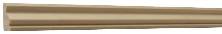 Ornamental Mouldings 3/4-in x 1-1/4-in x 8-ft Colonial Unfinished Wood White hardwood 1339 Shoe Moulding | 1339-8FTWHW