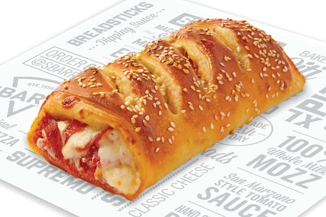 Individual Pepperoni Stromboli