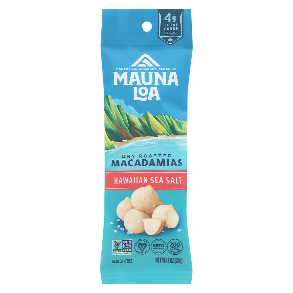 Mauna Loa Hawaiian Sea Salt Macadamias (1 oz)