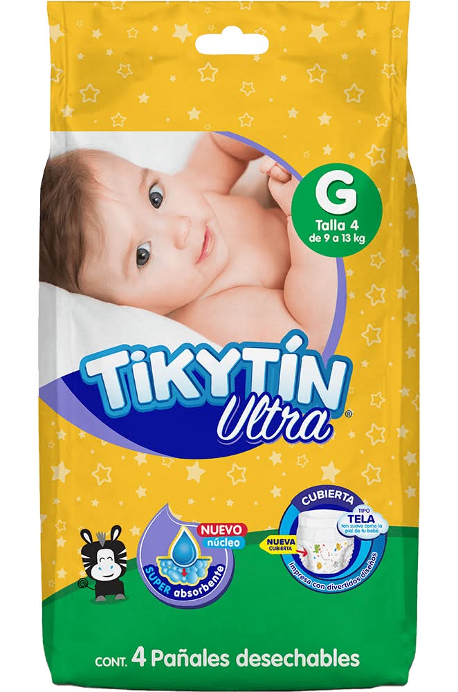 Tikytín · Pañales talla 4 g (400 g)