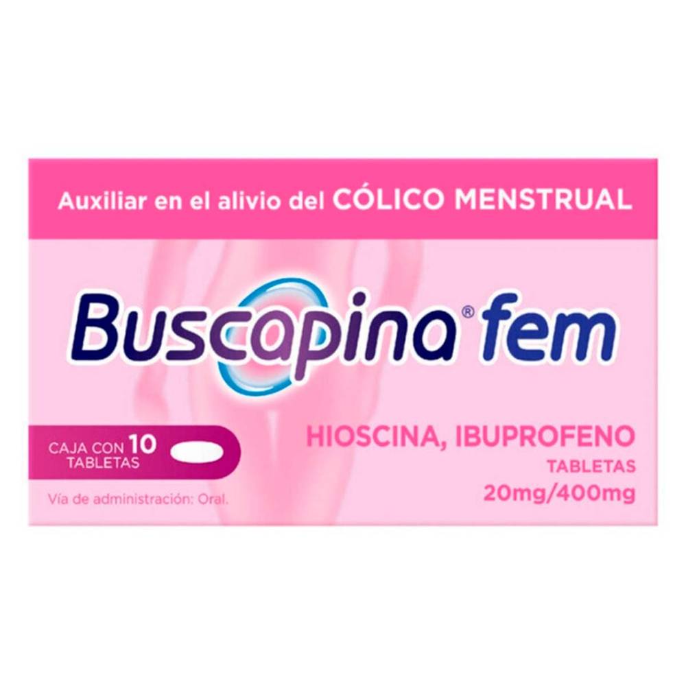 Buscapina · Antiespasmodico colicos menstruales (200 g)