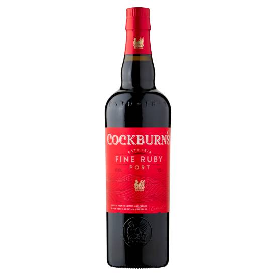 Cockburn's Fine Ruby Port Red Wine (750 ml)