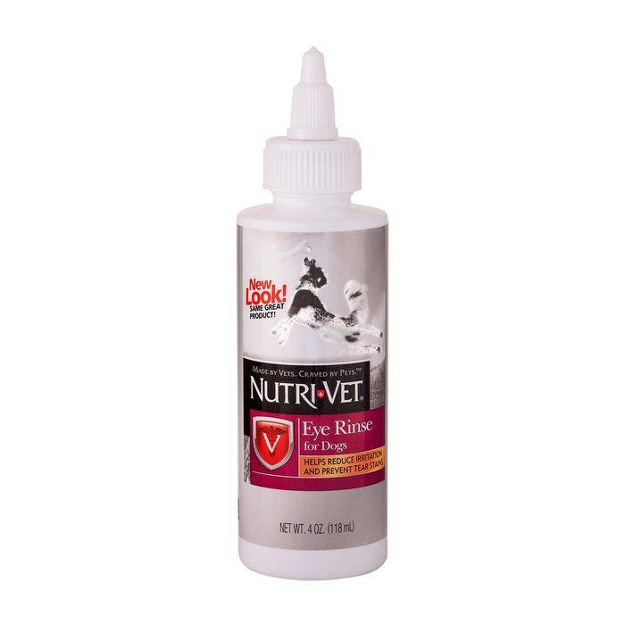 Nutri Vet Eye Rinse Liquid For Dogs (4 oz)