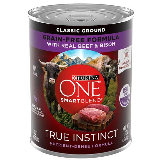 Purina One Smartblend Real Beef & Bison Grain Free Wet Food