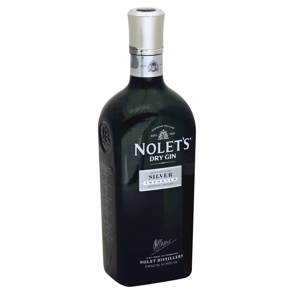 Nolet's Imported Silver Dry Gin Bottle (750 ml)