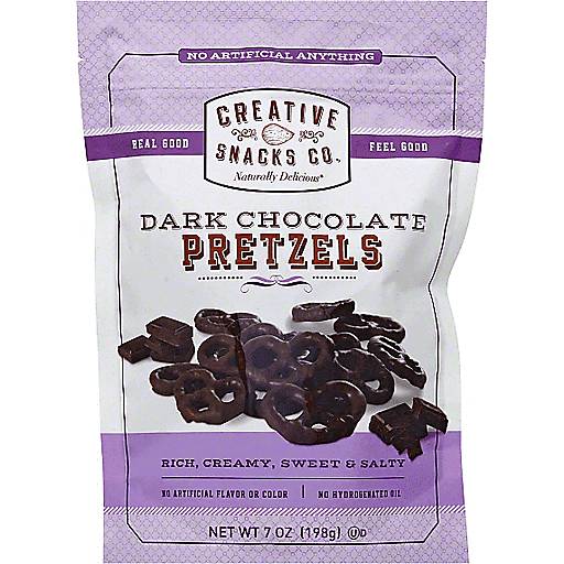 Creative Snacks. Dark Chocolate Pretzels 7oz