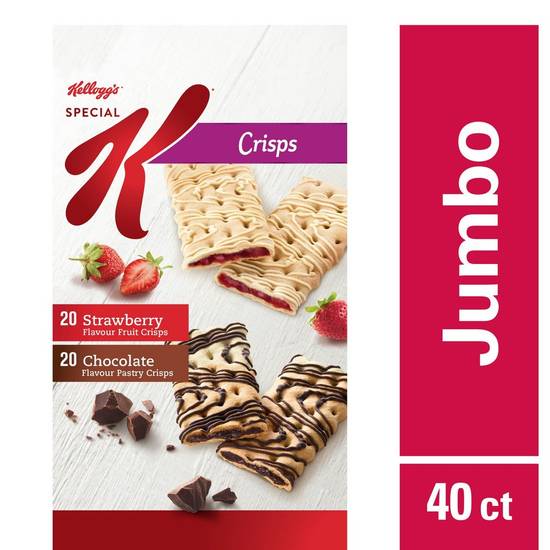 Special K Chocolate & Strawberry Jumbo Crisps (40 units)