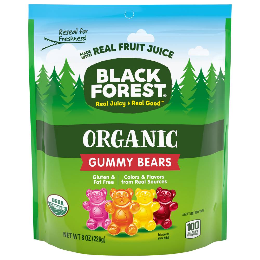 Black Forest Organic Gummy Bears (8 oz)