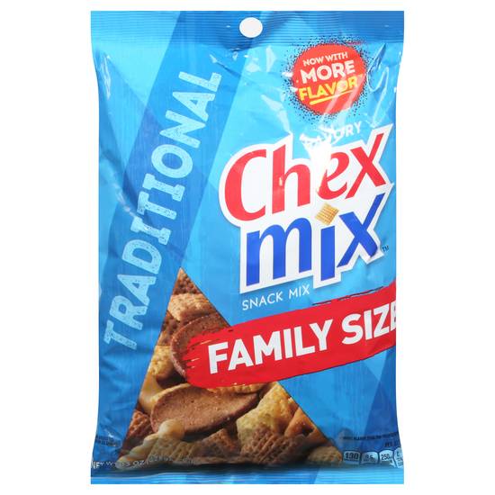 Chex Mix Family Size Traditional Savory Snack Mix