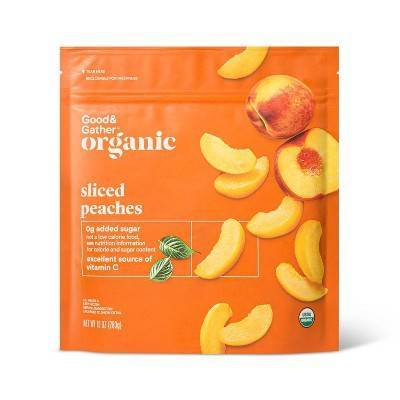 Good & Gather Organic Frozen Sliced Peaches