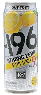 サントリー -196℃ストロングゼロ - ダブルレモン (500mL)