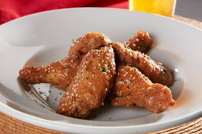 SESAME GARLIC WINGS