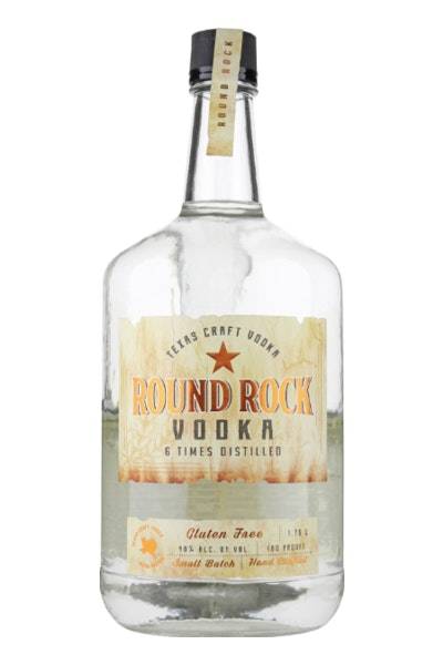 Round Rock 6 Times Distilled Texas Craft Vodka (1.8 L)