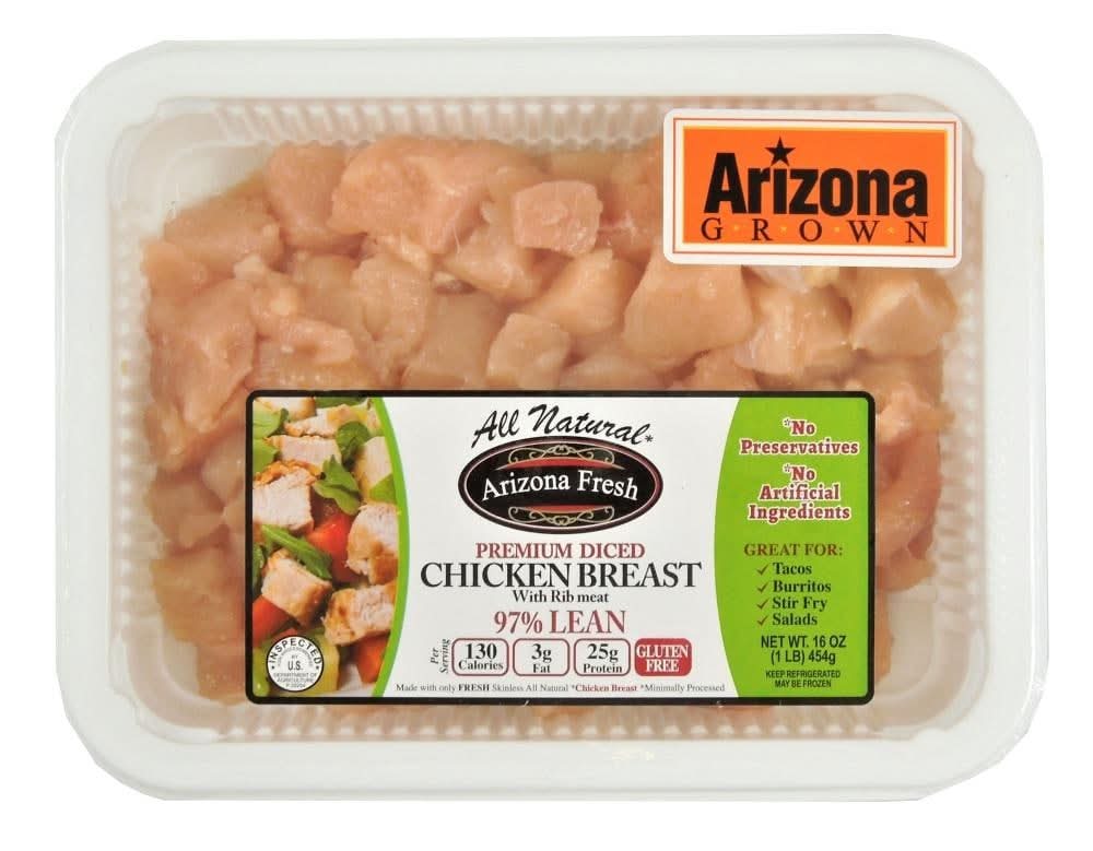 Denmark Foods Diced Fresh Chicken Breast