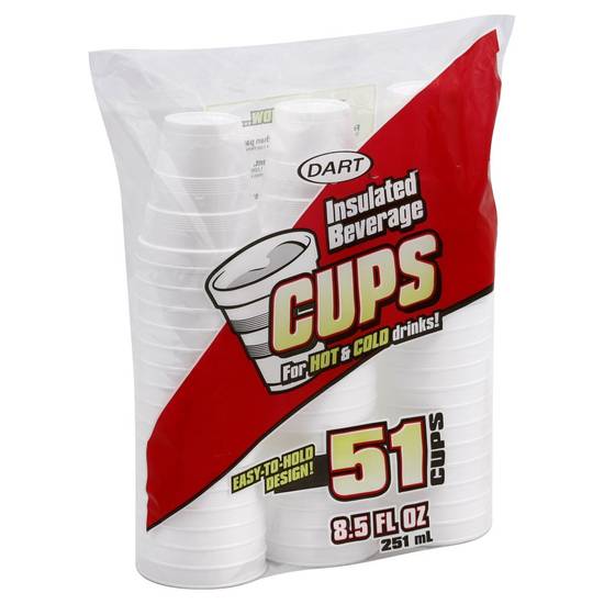 Dart Easy To Hold Foam Cups (51 ct)