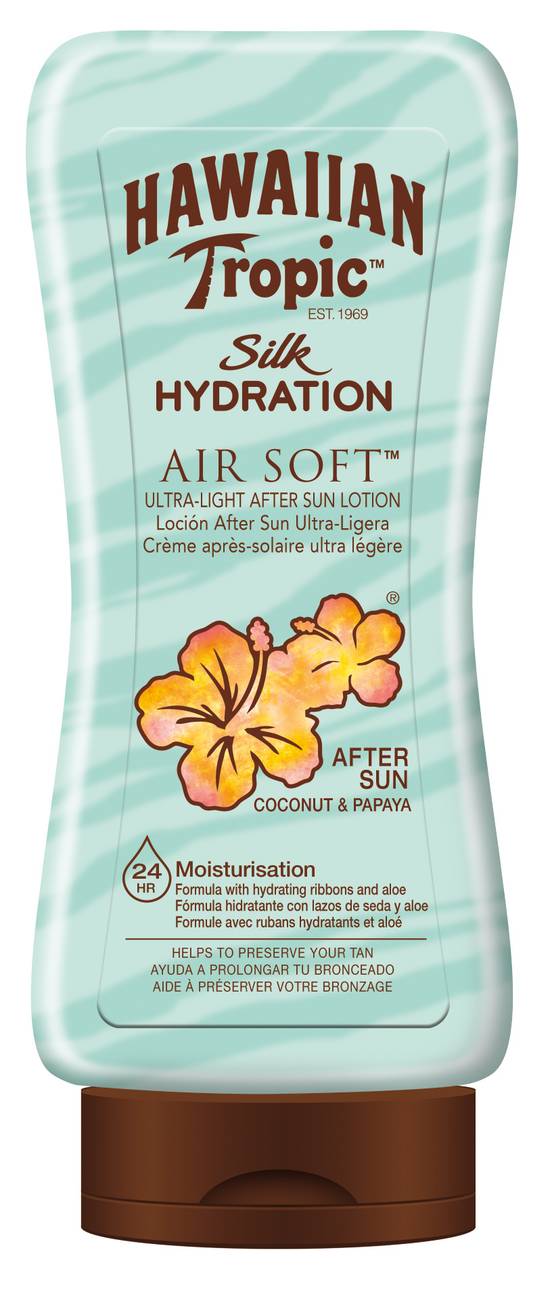 Hawaiian Tropic - Après soleil silk hydration air soft (180 ml)