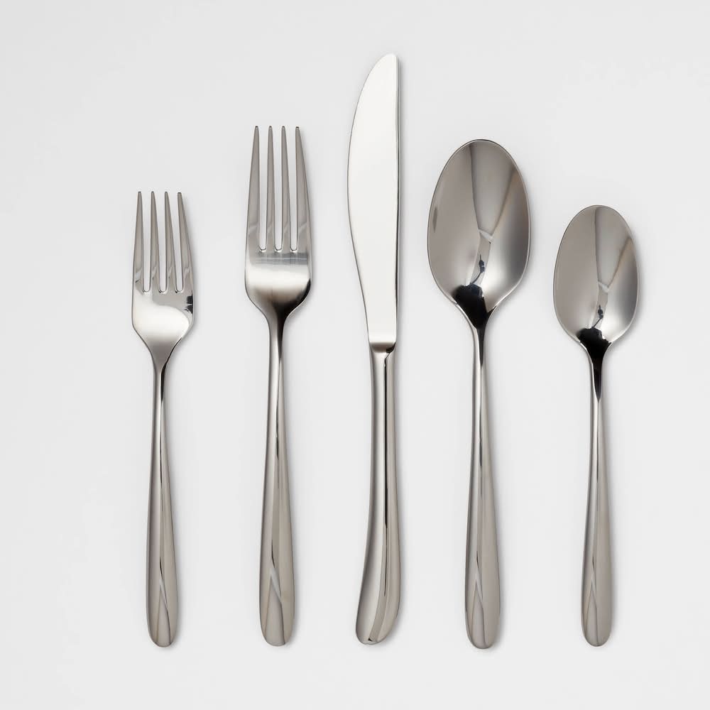 Threshold Kayden Flatware Set, Silver (20 ct)