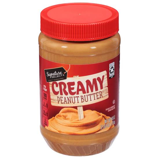 Signature Select Creamy Peanut Butter (40 oz)