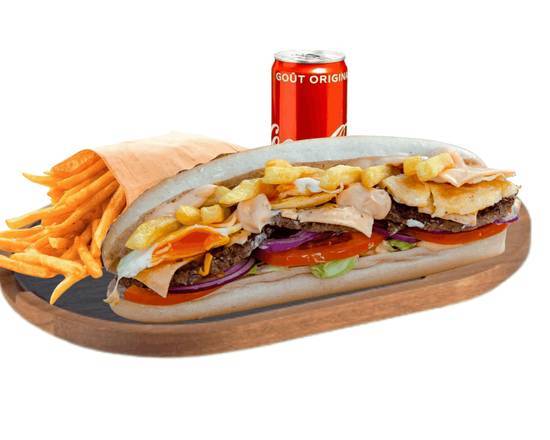 Menu Américain Steak œuf🔥