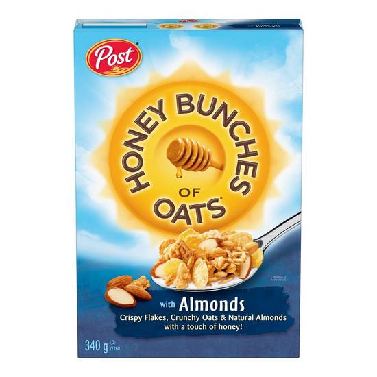 Post Honey Bunches Of Oats With Almonds Cereal (340 g)