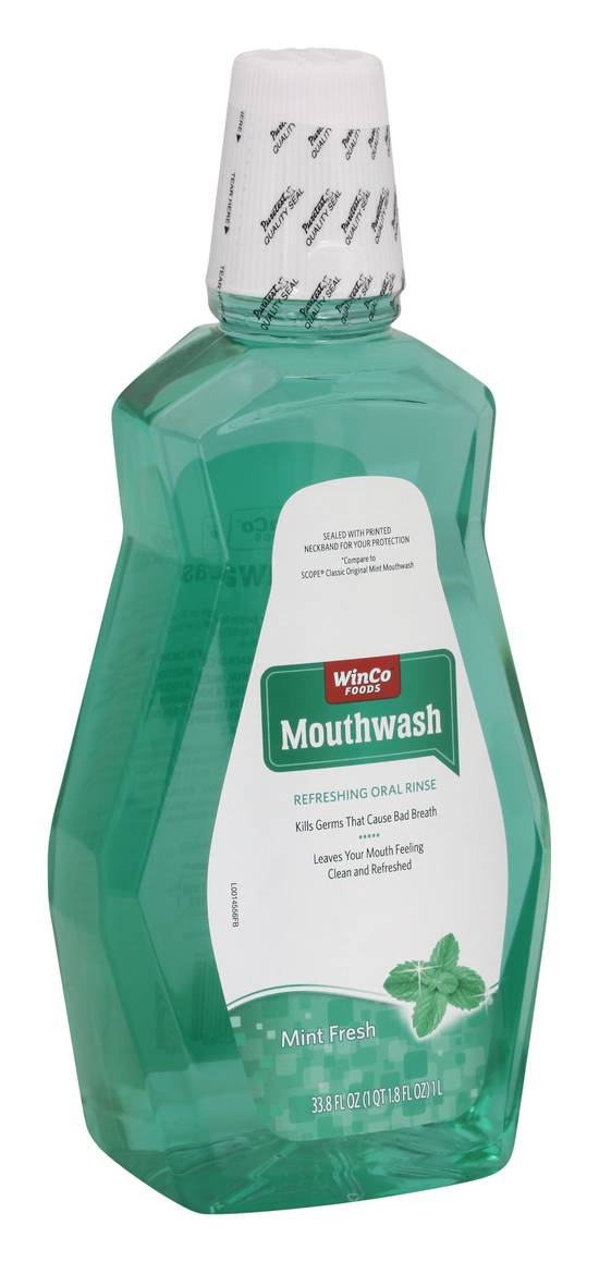 Winco Foods Refreshing Oral Rinse Mouthwash (mint fresh) Delivery Near You Uber Eats