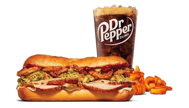 Deep Fried Turkey Gobbler Sandwich