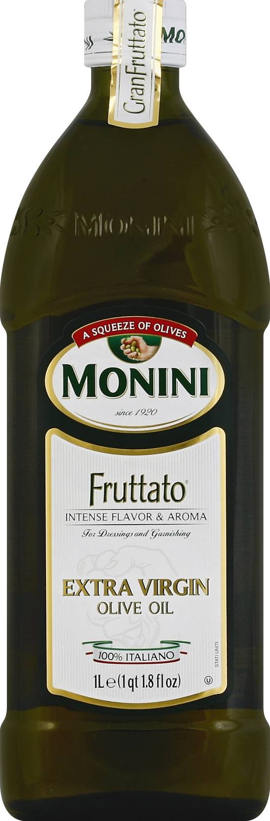 Extra Virgin Olive Oil GranFruttato Oz (1L) Monini Online