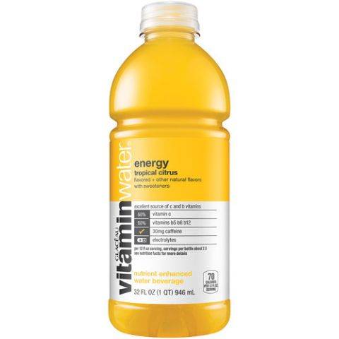 Vitamin Water Energy Tropical Citrus 32oz