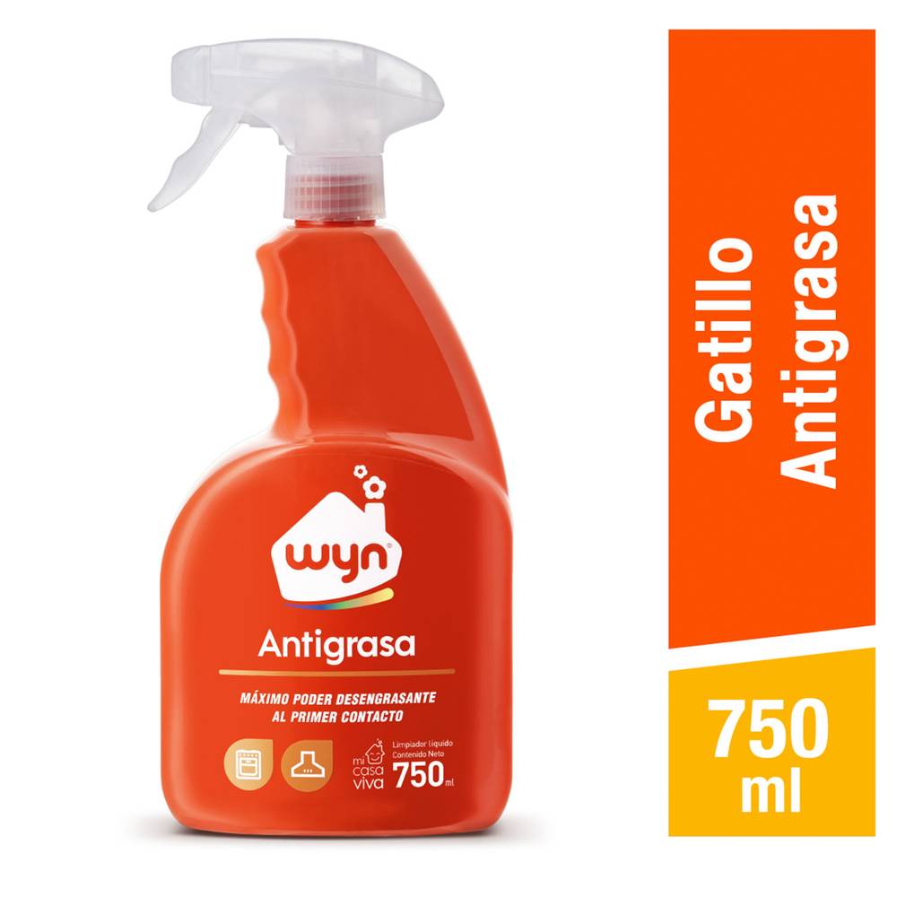 Wyn · Limpiador antigrasa (750 ml)