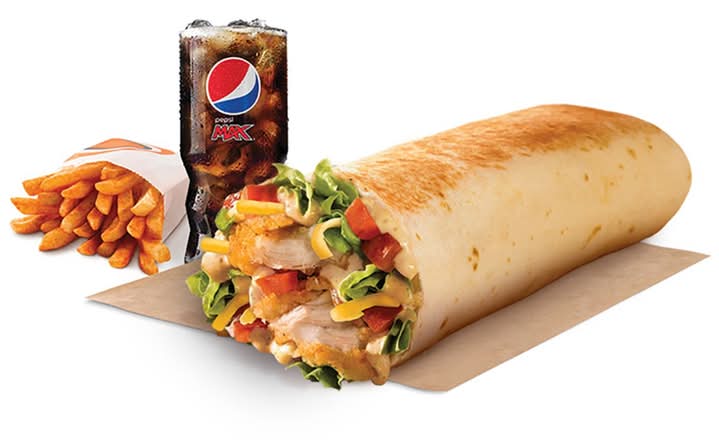 Crispy Chicken Burrito Regular Meal