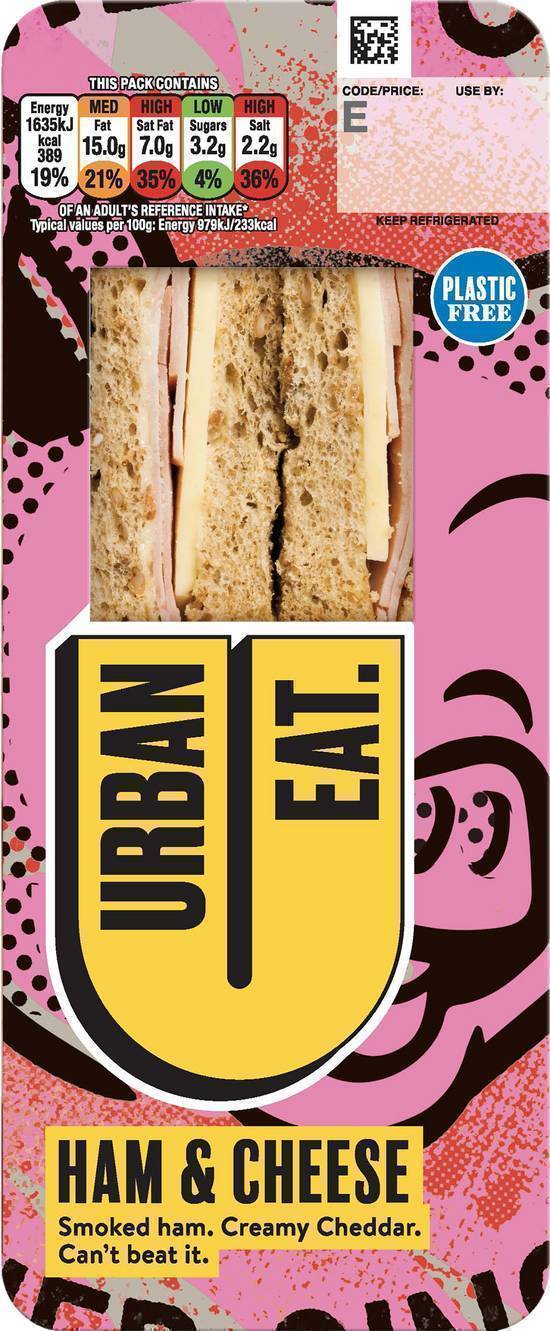 Urban Eat Ham & Cheese sandwich 1 pack