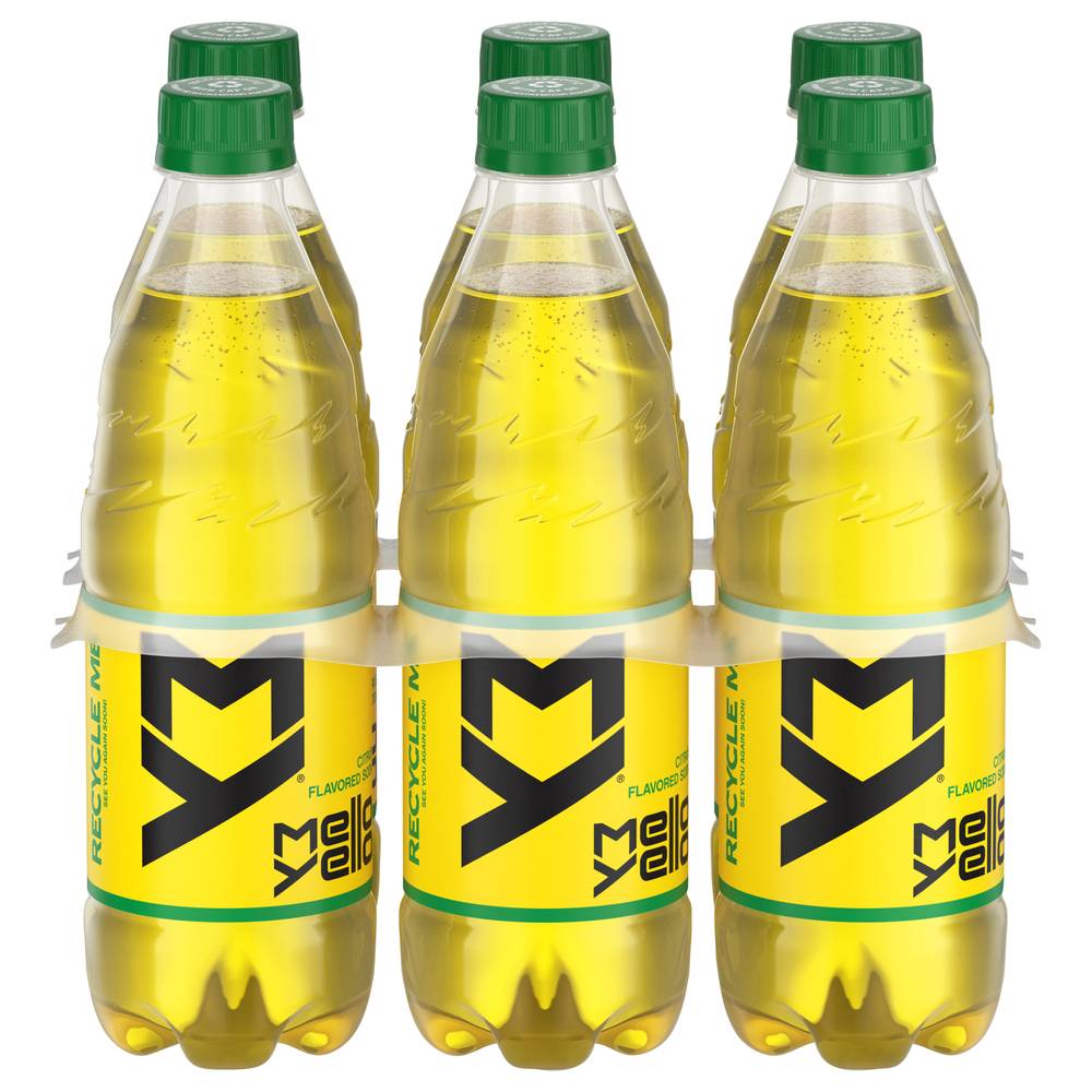 Mello Yello Citrus Soda (6 x 16.9 fl oz)