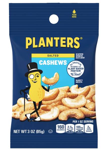 Planters Salted Cashew 3oz
