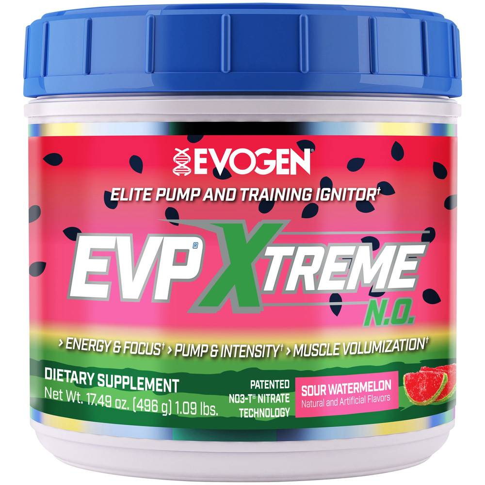 Evogen Nutrition Evp Xtreme Pre Workout Powder (17.49 fl oz) (sour watermelon)