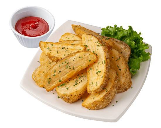 ポテトフライ Oven Baked Potato Wedges (with Ketchup)