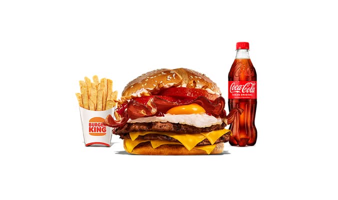 Menu Double The King Ovo