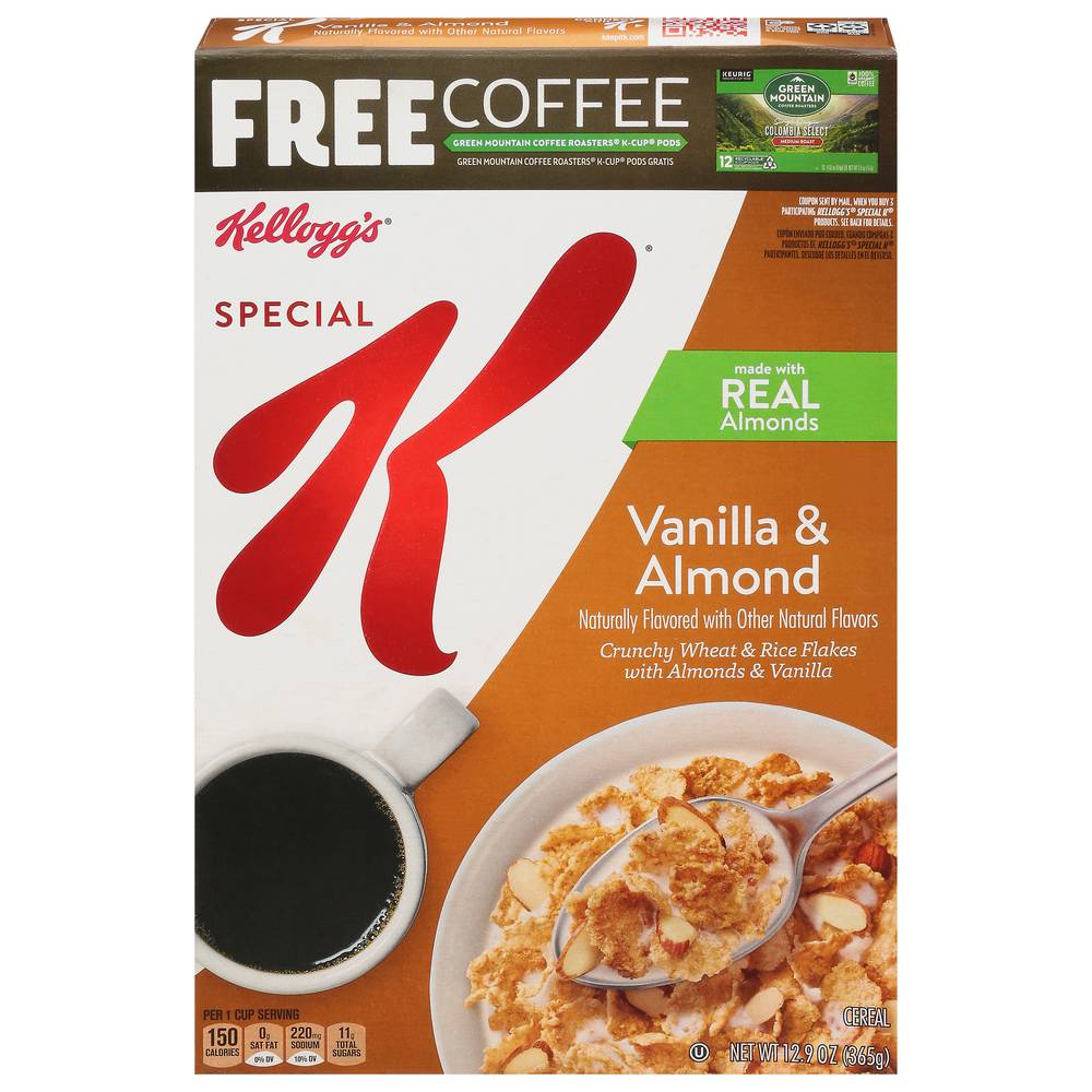 Special K Kellogg's Vanilla & Almonds Cereal (12.9 oz)