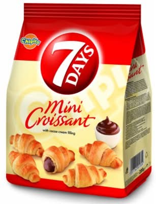 Mini Rogaliki 7Days z nadzieniem kakaowym 185 g