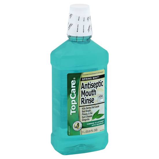 Topcare Spring Mint Antiseptic Mouth Rinse