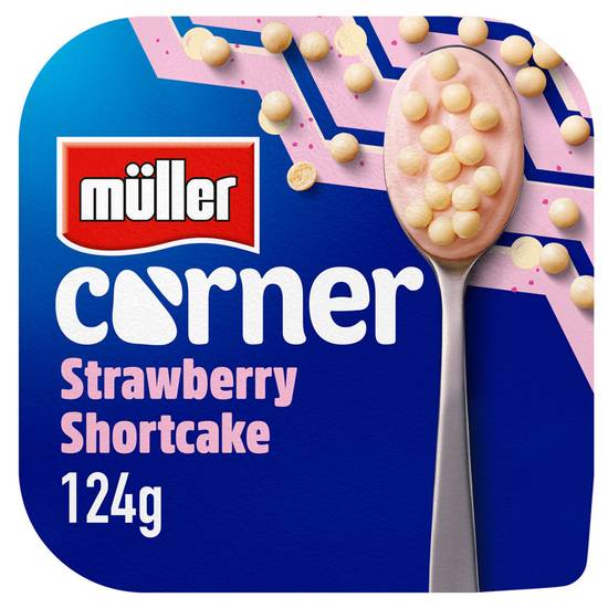 Müller Yogurt Corner Strawberry Shortcake 124g