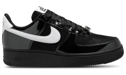 Nike Mens Air Force 1 '07 LV8 - Shoes Black/White Size 10.5