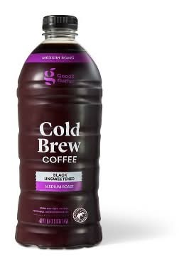 Good & Gather Black Unsweetened Medium Roast Cold Brew Coffee (48 fl oz)