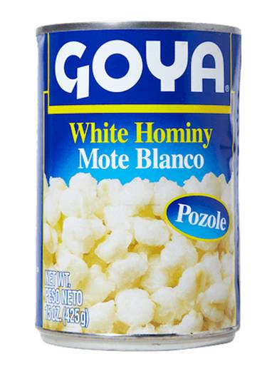 Goya - White Hominy #10 Can