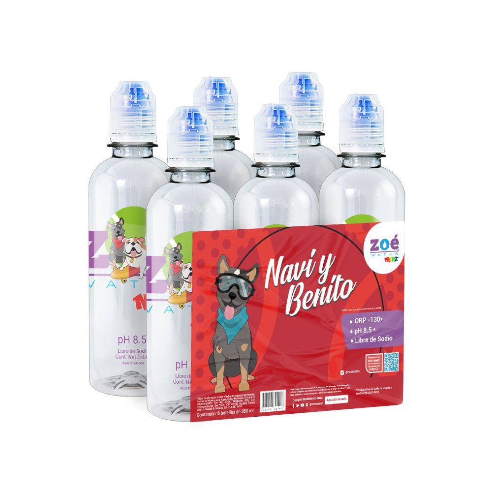 Zoé Water Agua alcalina kids Delivery Near Me Order Online Uber Eats